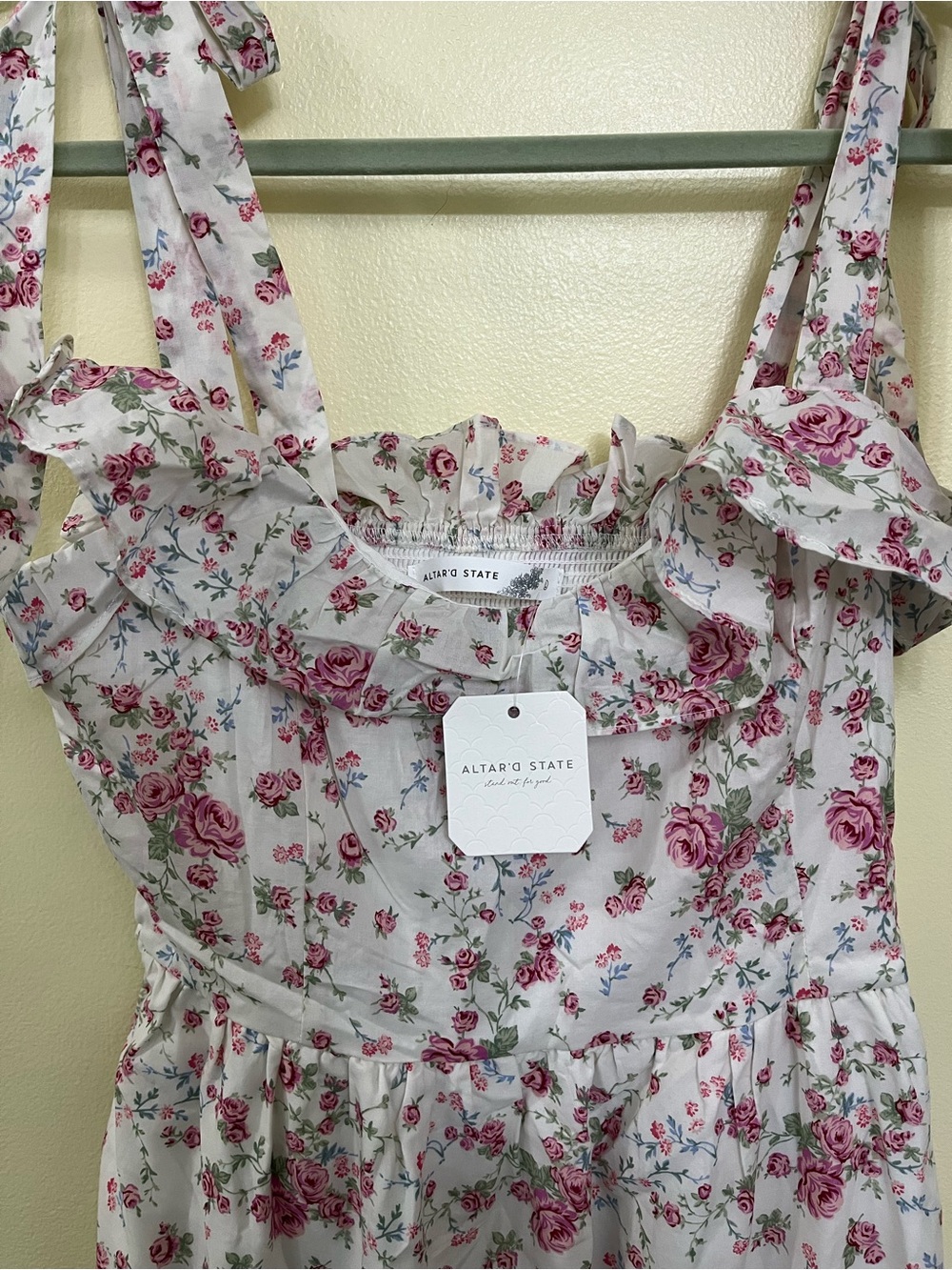 NEW Altar’d State Floral Maxi Dress Size XS Available NWT - Picture 9 of 10